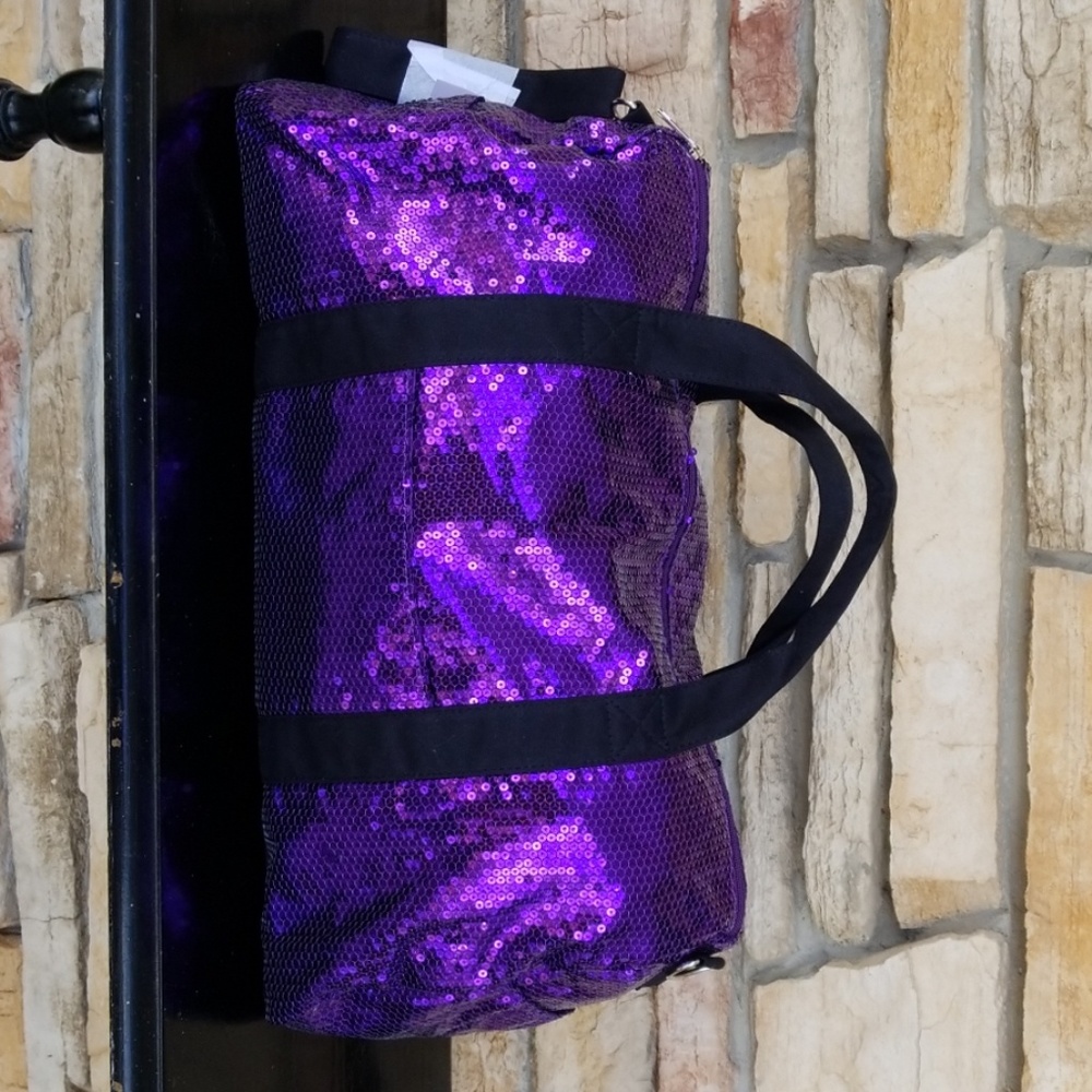 Dark Purple Duffle Bag